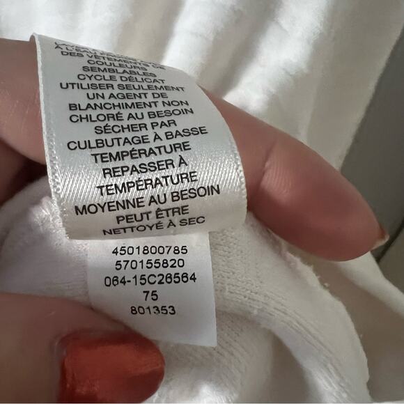 Chico's Zenergy Cowl Neck Zebra Textured Pullover - Picture 9 of 11